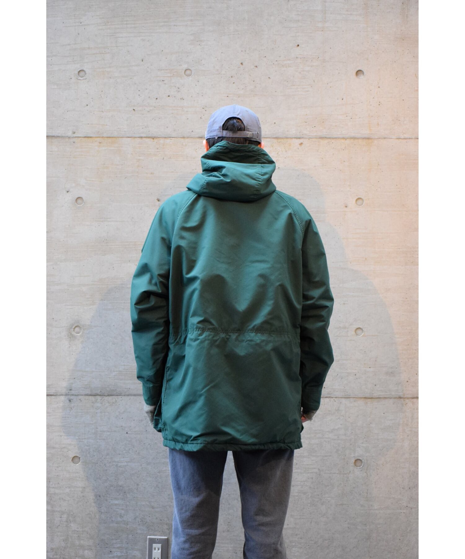 80's USA製 L.L.Bean BAXTER STATE PARKA メンズ L グリーン エルエル