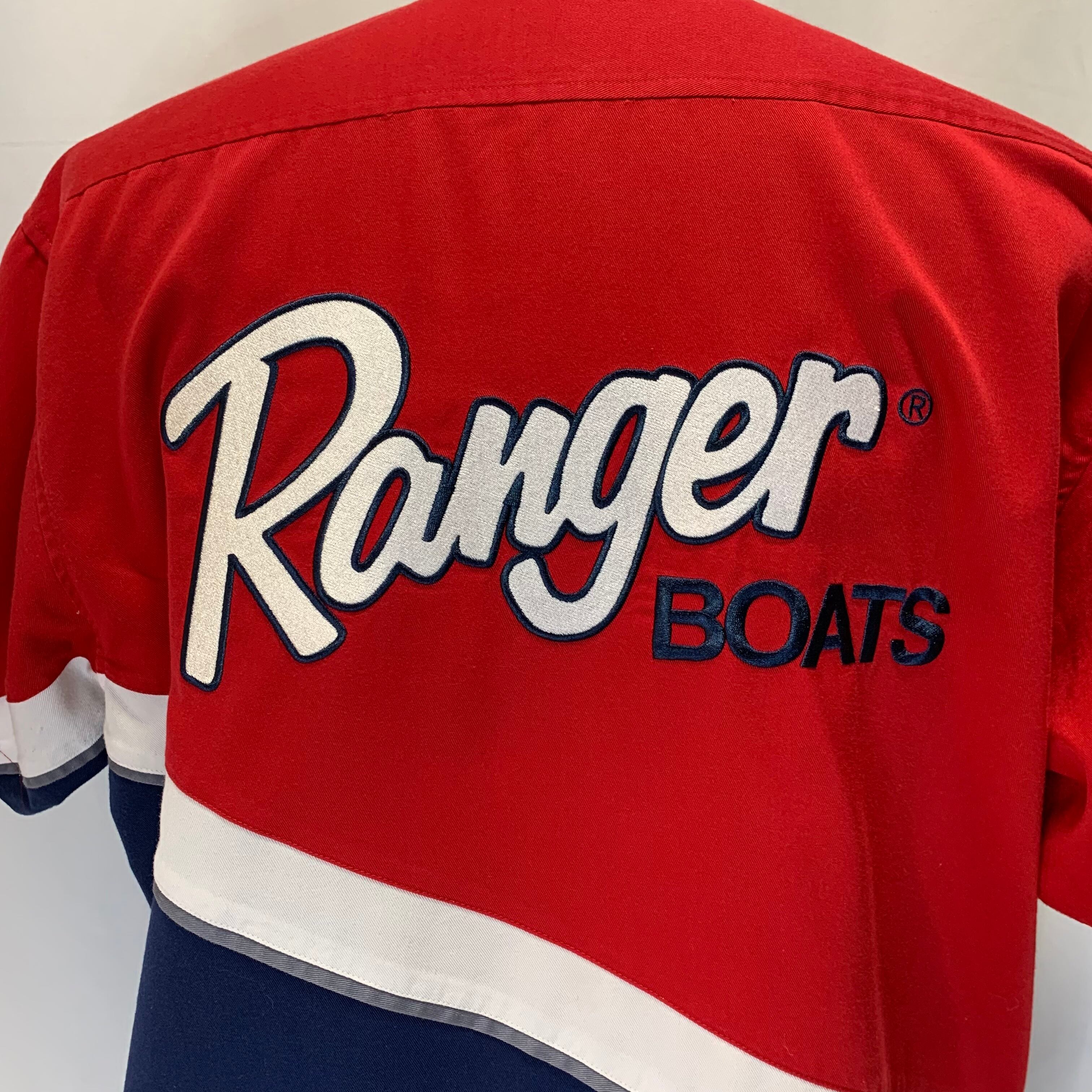 6365 Kudzu RANGER BOAT 半袖シャツ ビッグロゴ 刺繍 XL | San Fernando