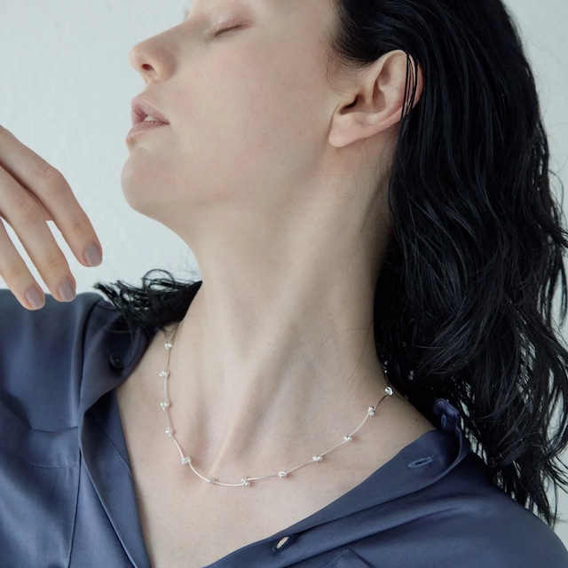 【限定店舗】WAVE DOT NECKLACE
