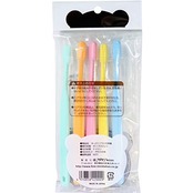 ファイン キッズ歯ブラシ 5本組 4~6才用