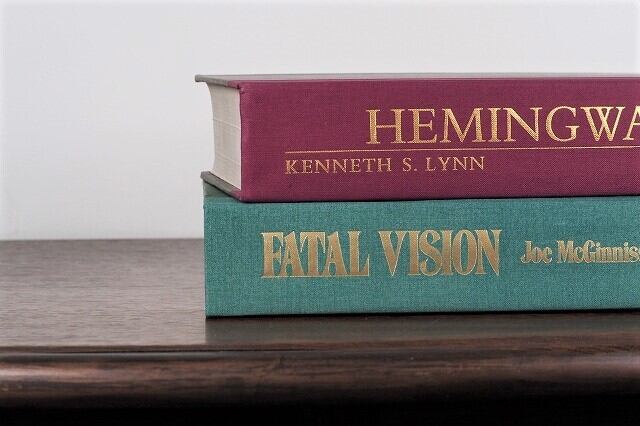 【LS049】HEMINGWAY -2set-/display book