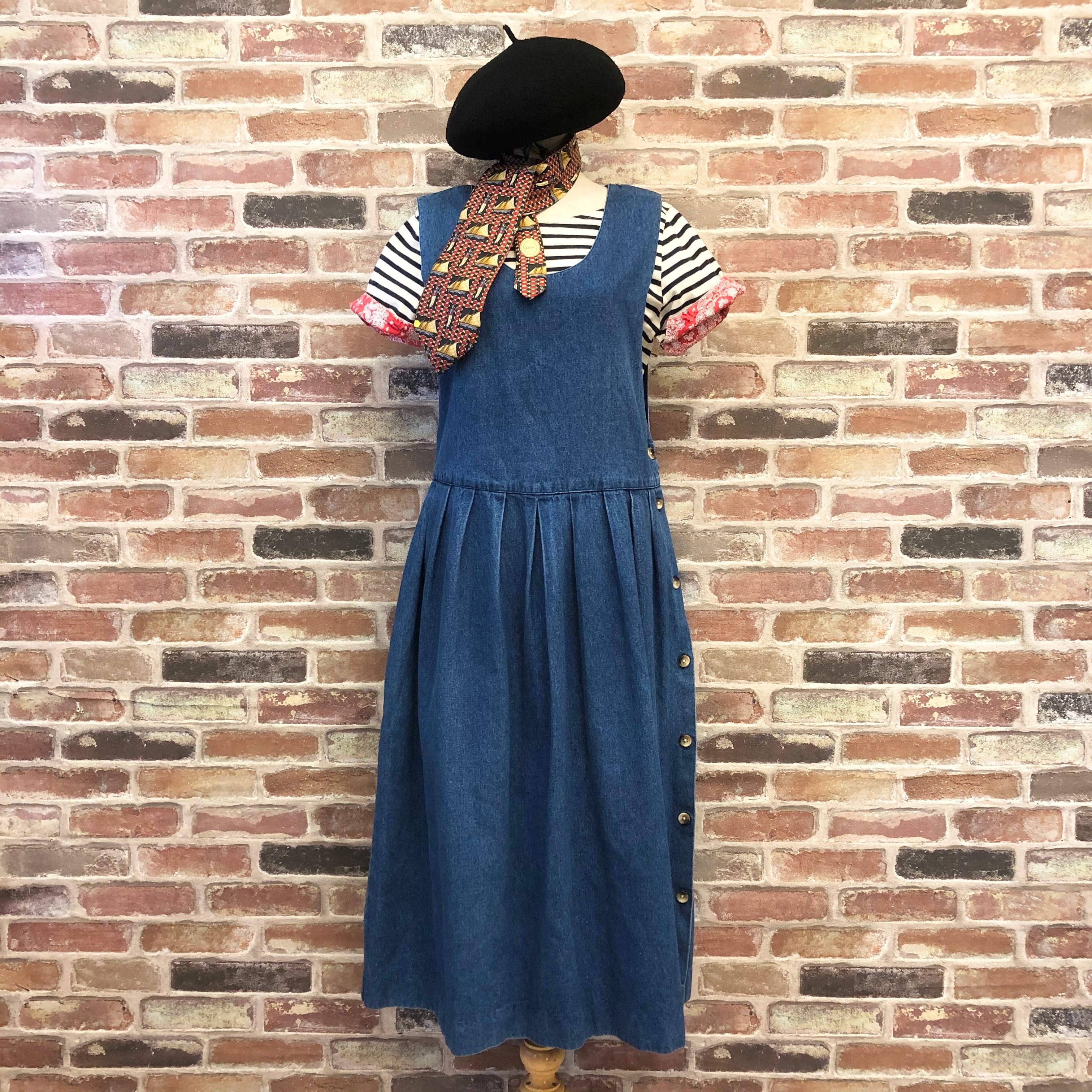 Indigo Denim One-piece