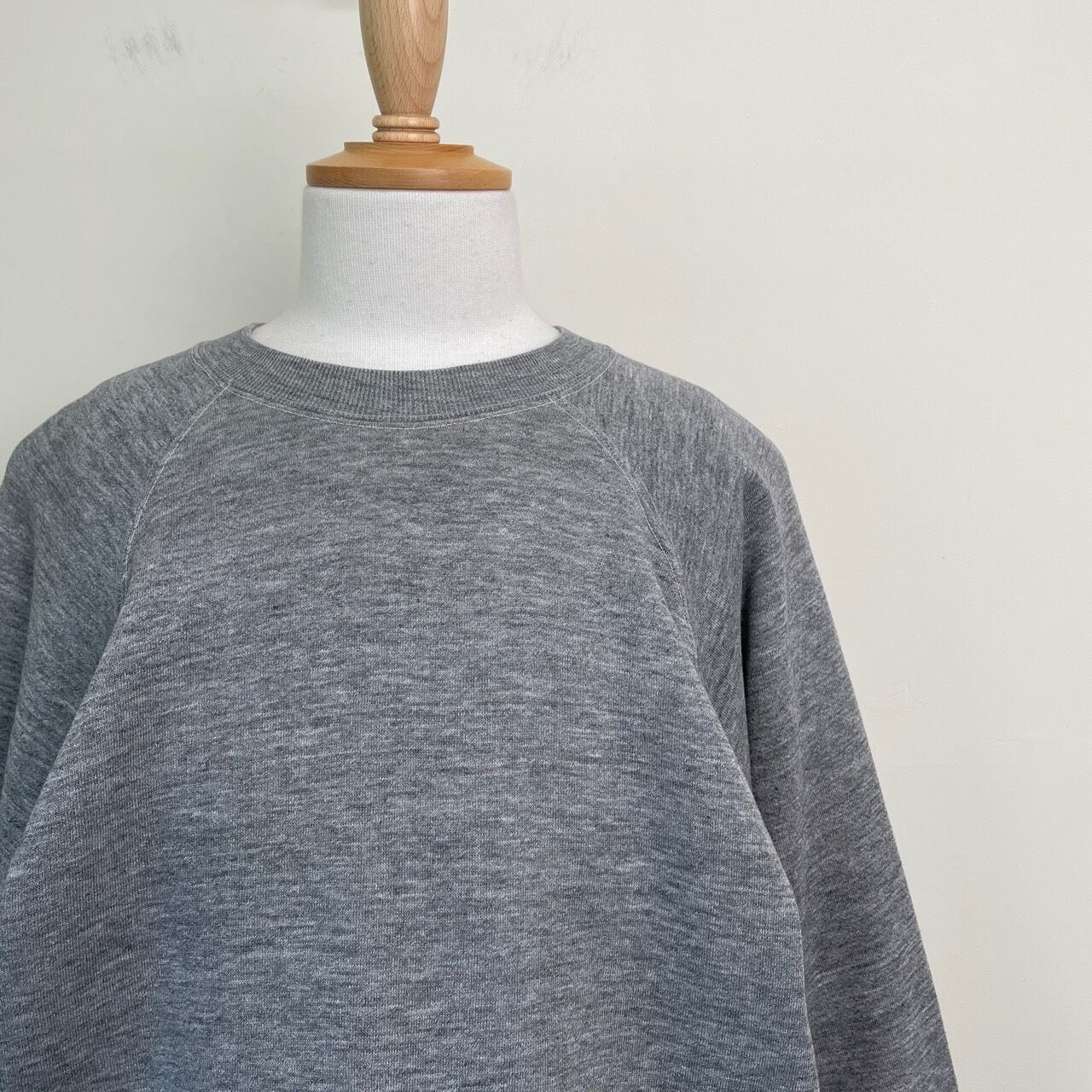 70s 80s KODEL ブランクスウェット 霜降りグレー 無地 ヴィンテージ