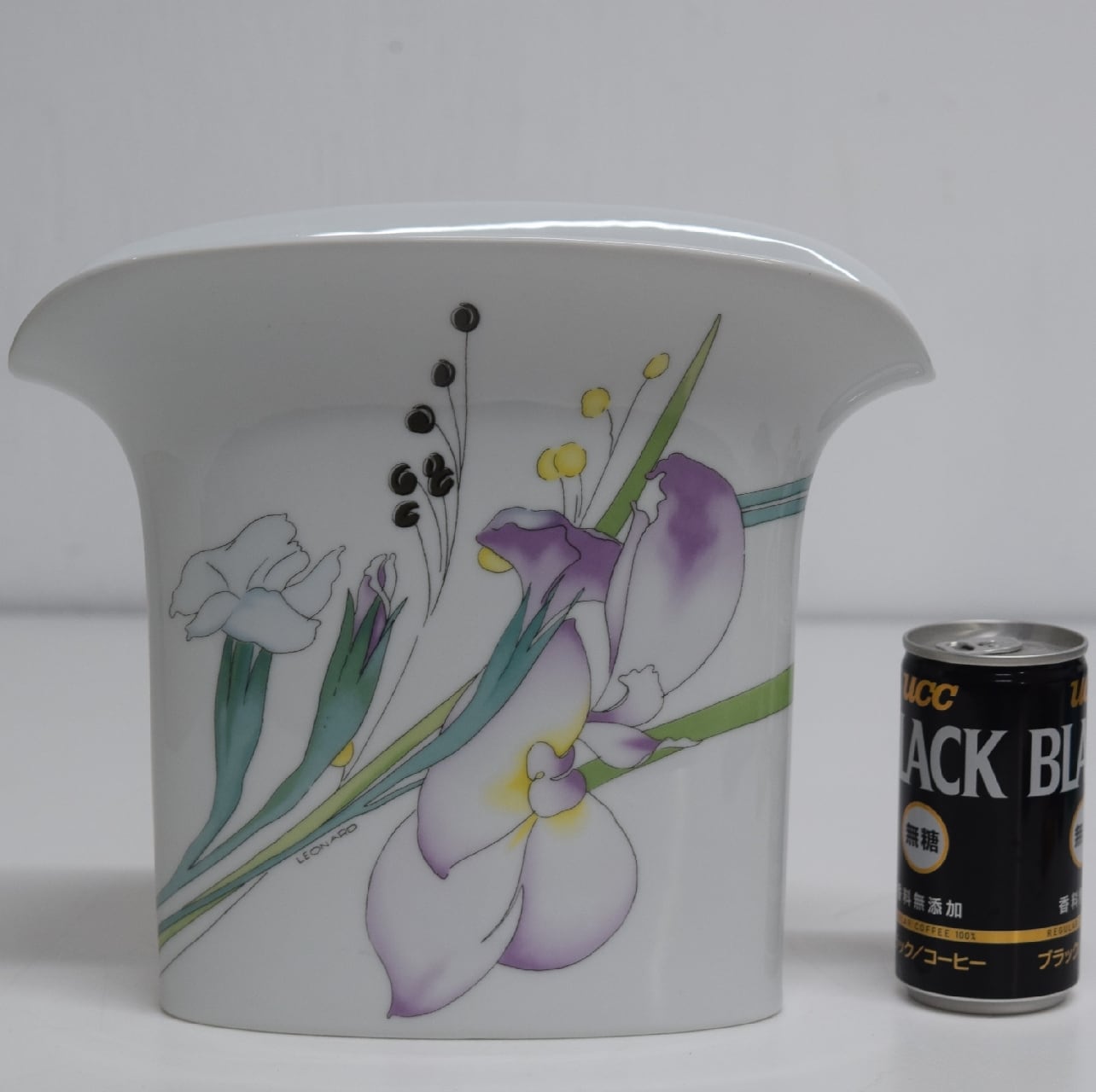 フッチェンロイター LEONARD PARIS 花文様の花瓶 DECORE LOUXOR 箱付