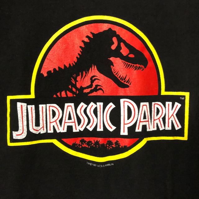 90s ジュラシックパーク ロゴ Tシャツ スピルバーグ Splashtoyandusedclothing 90s ジュラシックパーク ロゴ Tシャツ スピルバーグ Splashtoyandusedclothing