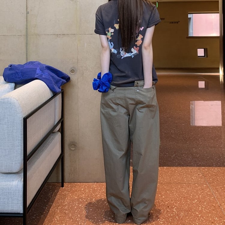 コットンワイドワークパンツ [am03784] | amgot