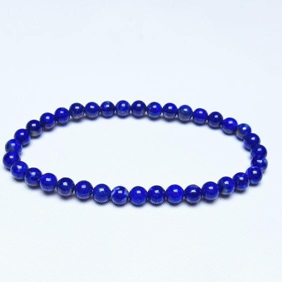 ラピスラズリ ブレスレット 5mm 一点物 メール便可 [M便 1/10] 111-48415