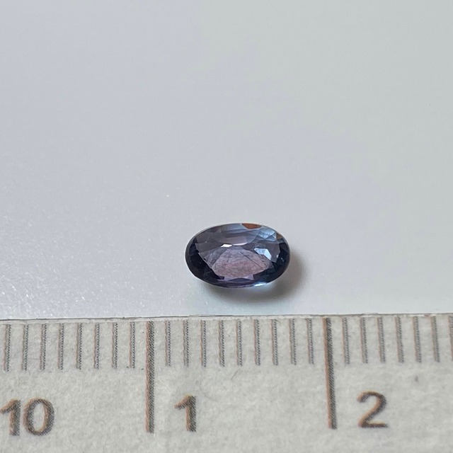 めえさんリクエスト⁂天然⁂　◇カラーチェンジガーネット◇　0.49ct 　ベキリーブルー