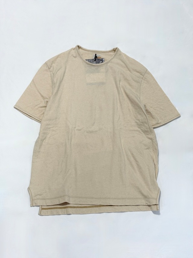 LOOP&WEFT・SUPIMA COTTON EDGE PIPING CLASSIC CREW・オールドアイボリー