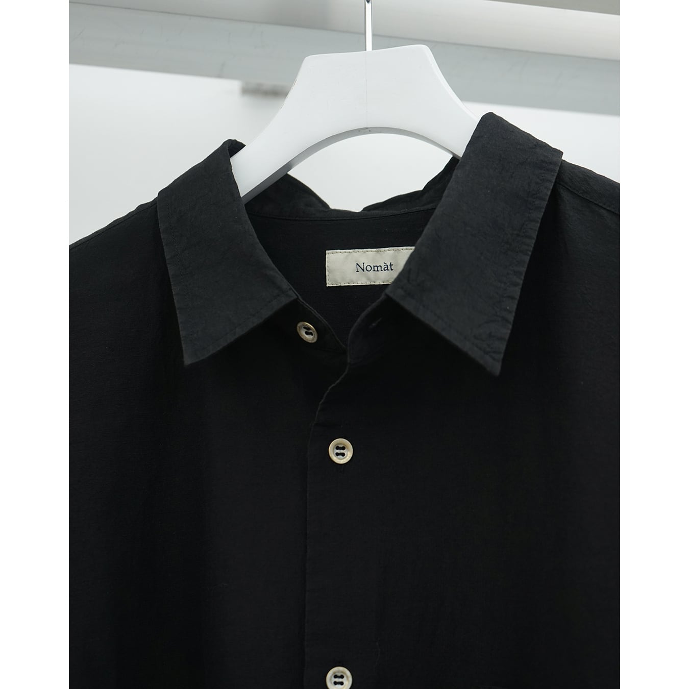 Nomàt] (ノマット) N-B-12 L/S Shirt / Silk Cotton | Clique Tokyo