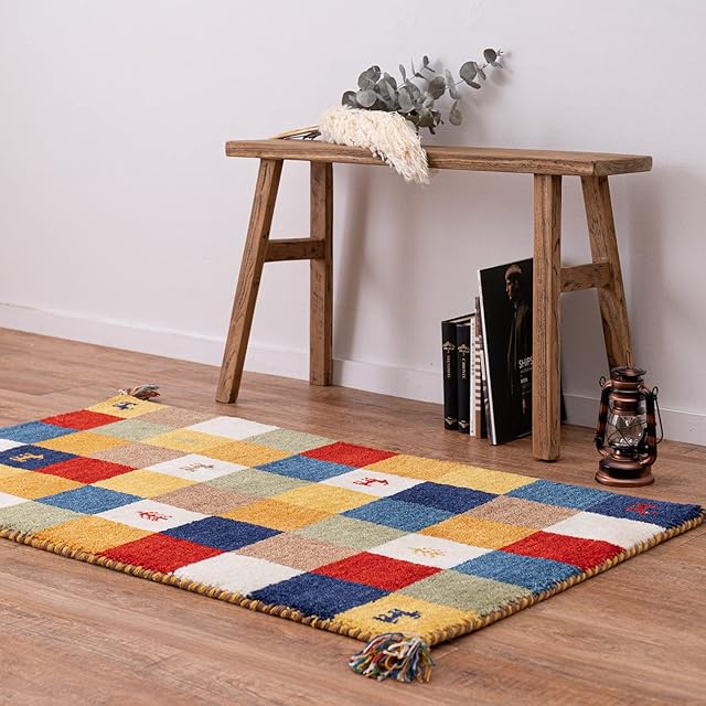 ウール 玄関マット 60×90 cm モンゴル産 ウール 玄関マット 60×90 cm モンゴル産 | PAY ID