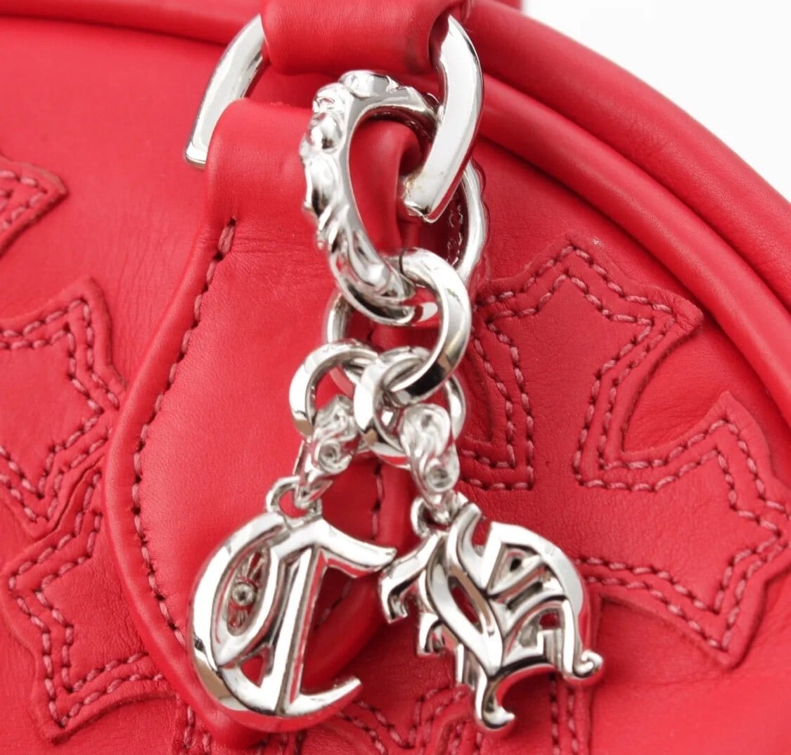 CHROME HEARTS クロムハーツ TINY GYM タイニー ジム レザー クロス