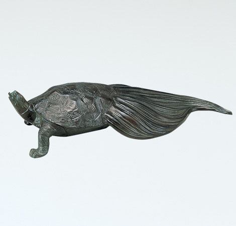 亀 噴水 (小) 般若純一郎作