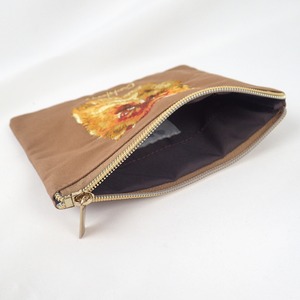 F218225-24_Harry Potter×Flapperクルックシャンクスフラットポーチ