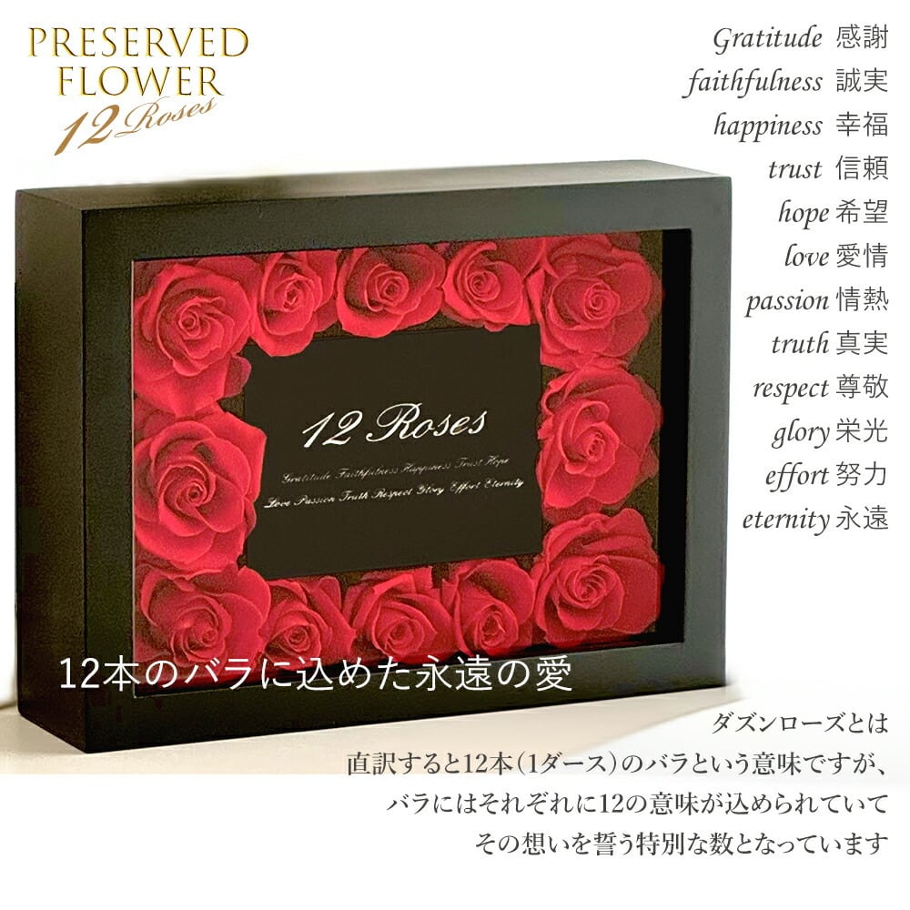 [国内正規品] プライベート ブレンド ローズ トラベル コレクション プリザーブドフラワー バラ プレゼント 名入れ フレーム 記念日