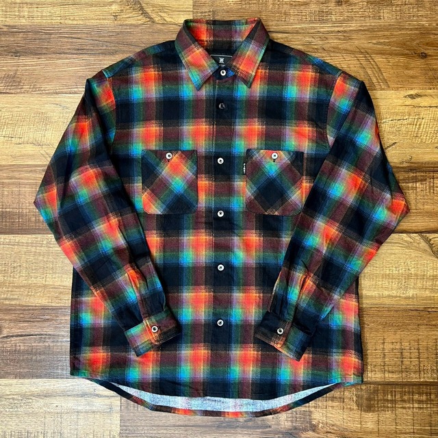 ツイタチ【TUITACI】RAINBOW CHECK SHIRTS