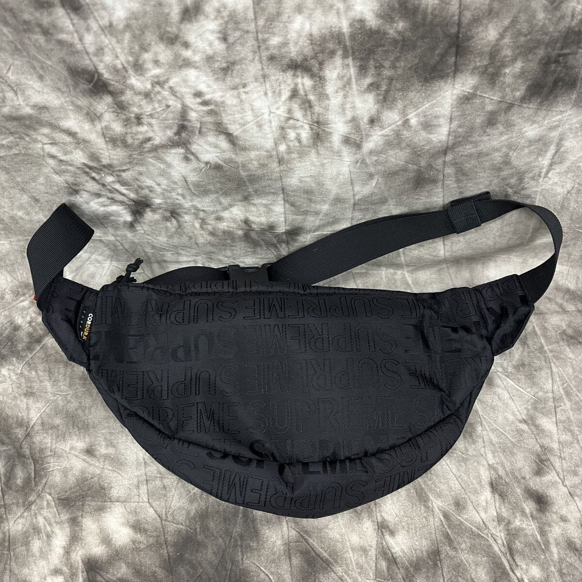 supreme 19SS Waist Bag Black ウエストバッグ