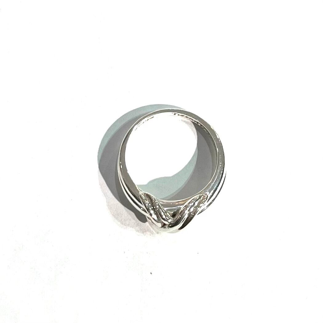 TIFFANY&CO.】2037 シグネチャーリング 11.5号／シルバー925／X