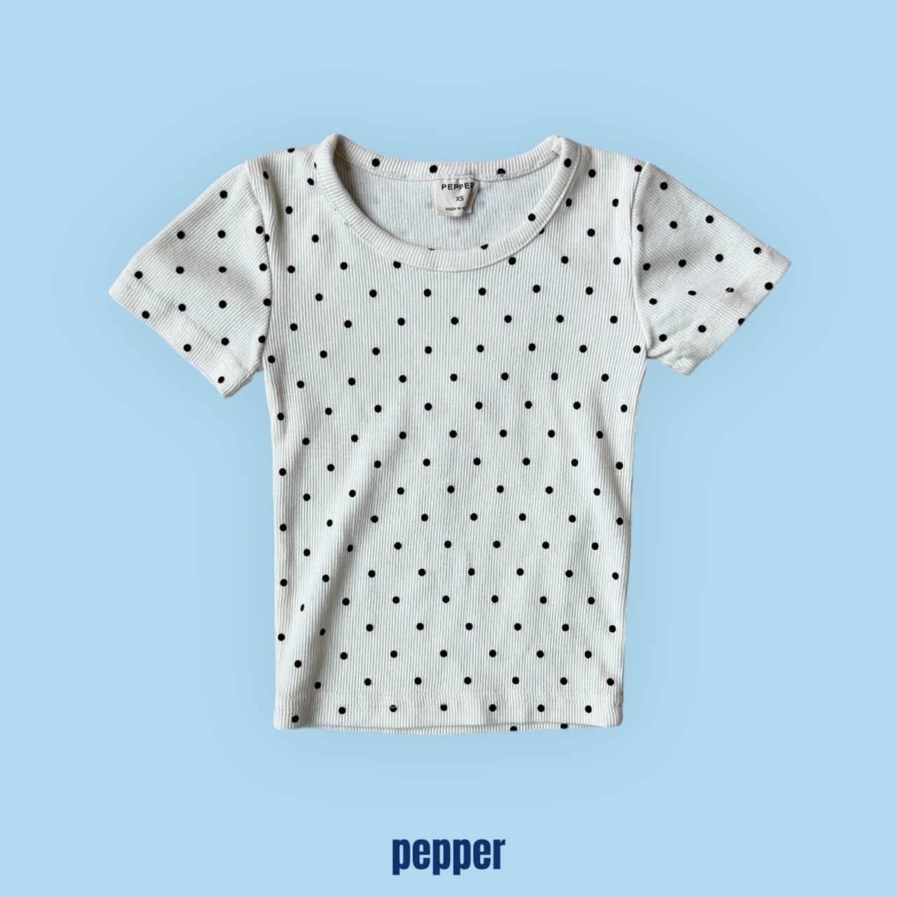 【取寄/韓国直送】PEPPER  26/SM ドットTシャツ