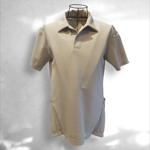新古美品  CCP サイクル ポロ (鹿の子テイスト)  Light Gray  M size   定価14300円