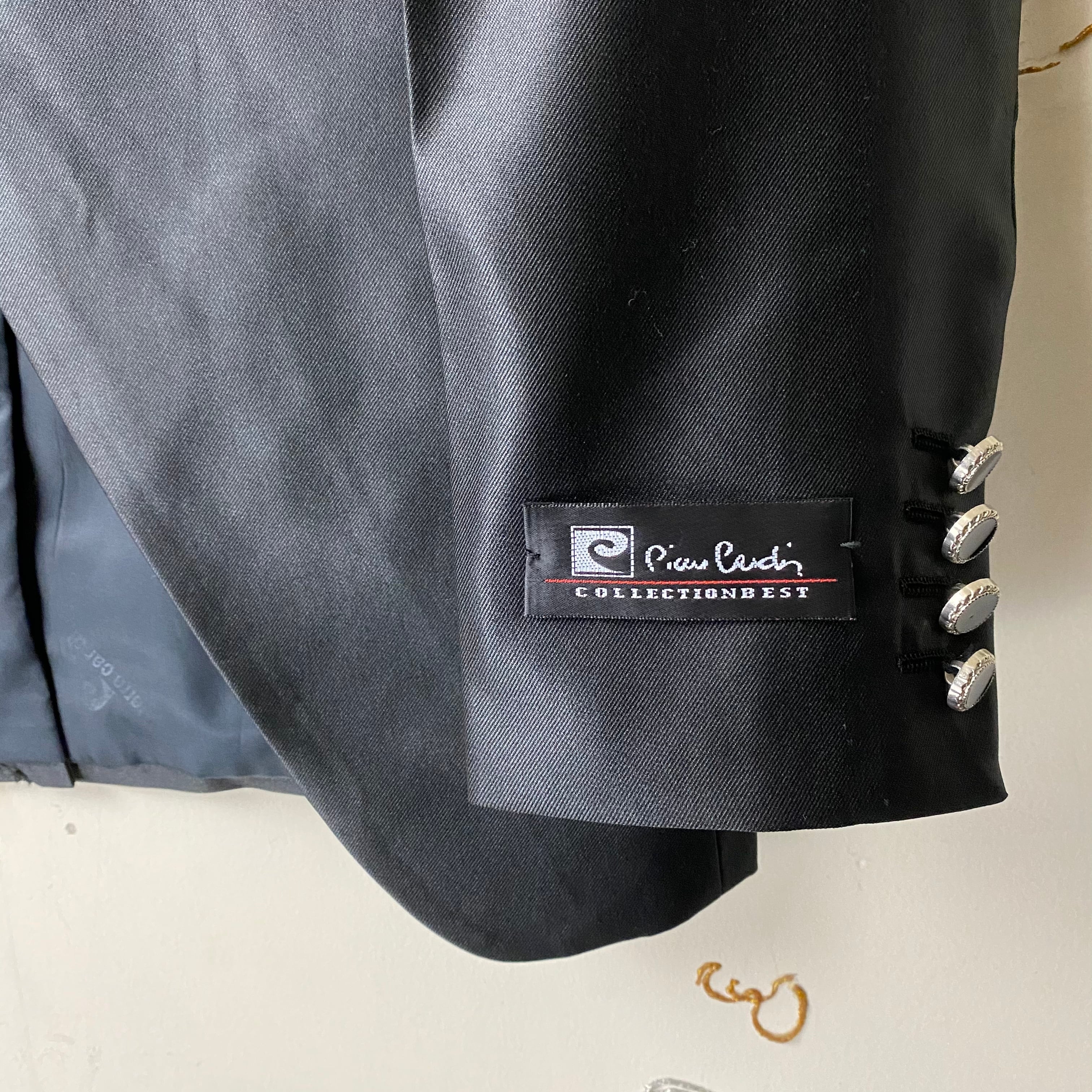vintage PIERRE CARDIN luster fabric 3-piece tuxedo suits | NOIR ONLINE
