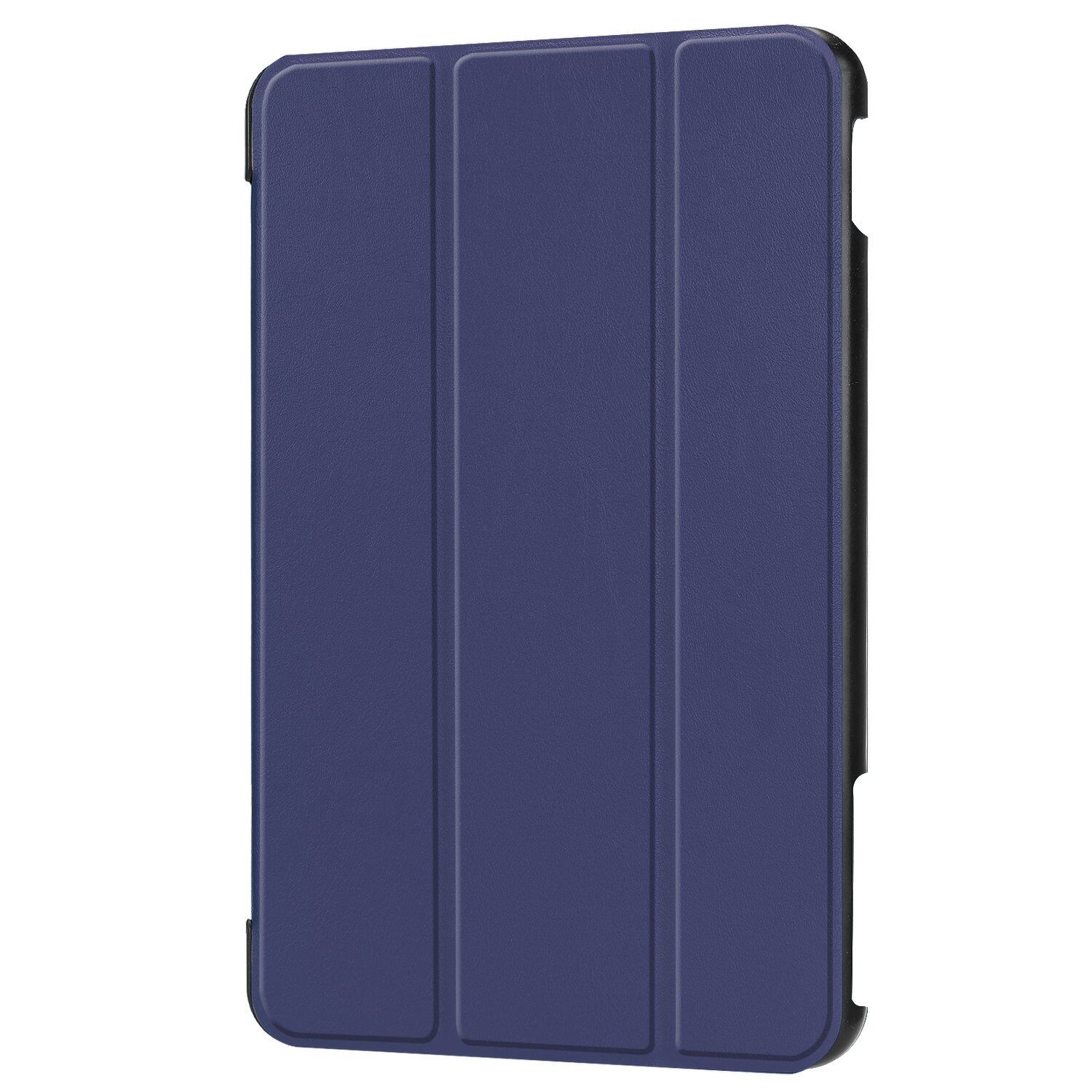 DIGNO Tab ケース DIGNO Tab KYT34 ケース DIGNO Tab KC-T304 ケース DIGNO Tab KC-T304C ケース【COKOVI】DIGNO Tab KYT34 カバー 専用ケース スタンド機能付き 三つ折り マグネット内蔵 横開き 全面保護 軽量型 超薄型 (ブルー)