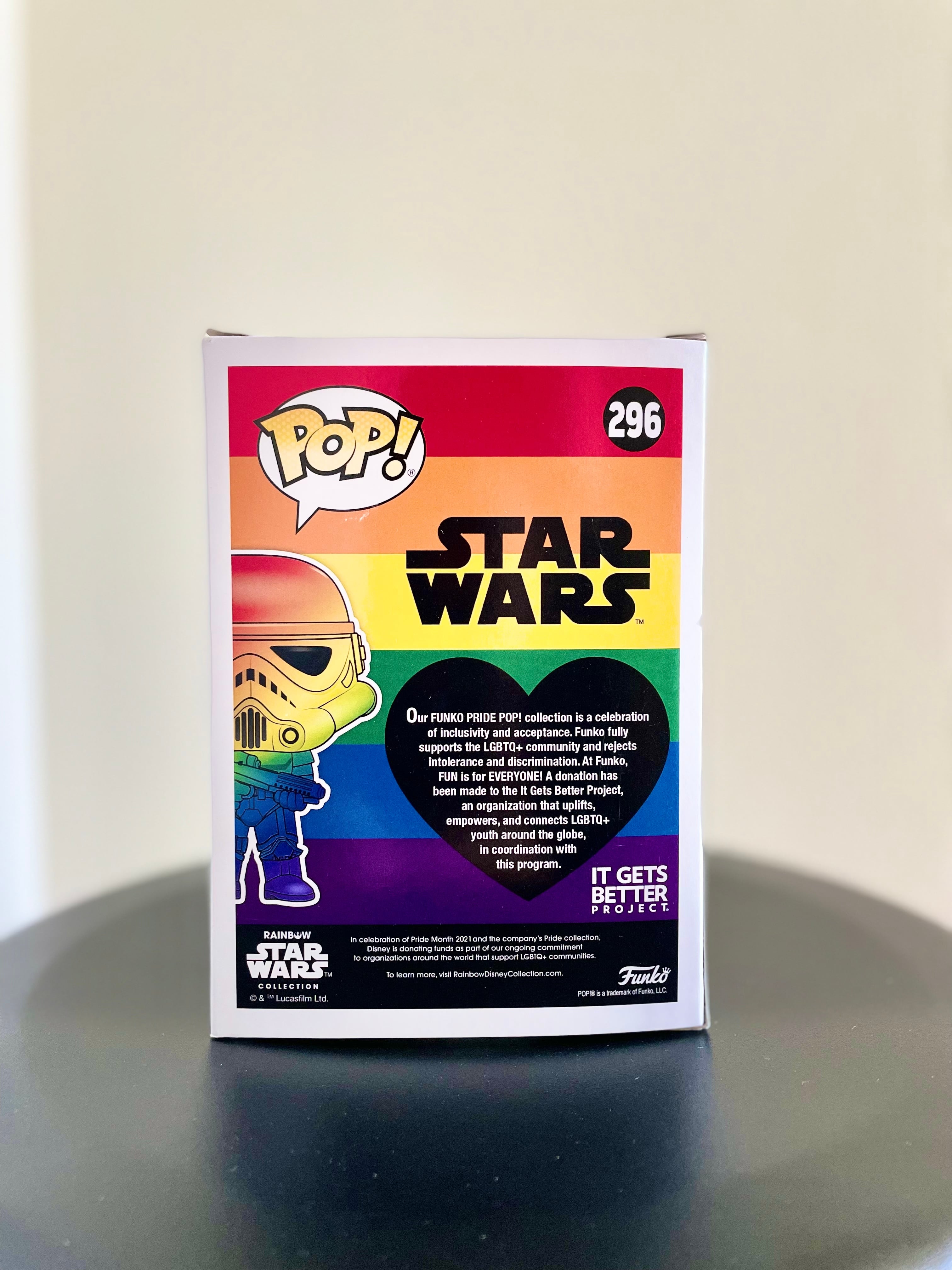 POP Funko Stormtrooper Pride Orgulho LGBT #296 Star Wars - Adrenaland - A  Realidade da Imaginação