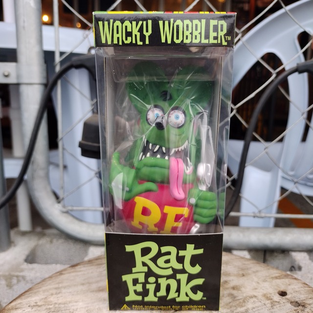 FUNKO ボビングヘッド◆RATFINK/ラットフィンク・ スパナ　グリーン◆アメリカン雑貨　フィギュア