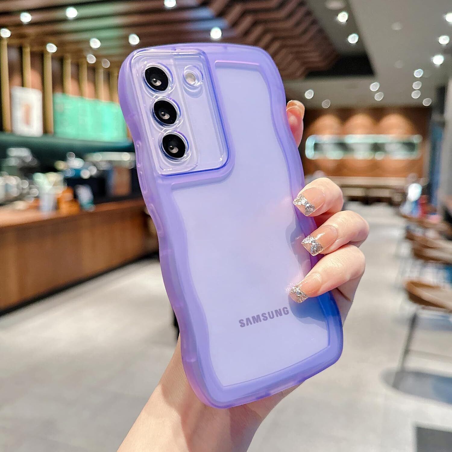 Galaxy A52 5G パープル ケース付き Amazon.com: for Samsung A52 Case, Galaxy A52 Case with HD Screen