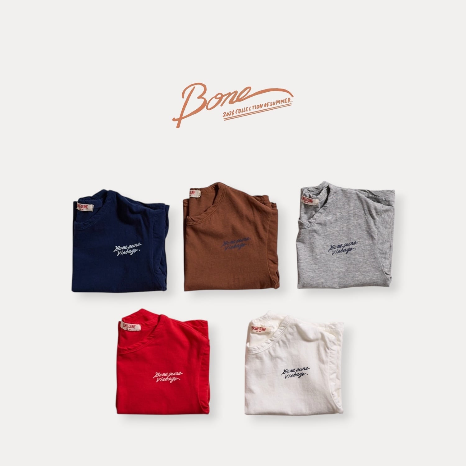 cooling short tee【BONEOUNE】※7月中旬〜下旬発送予定