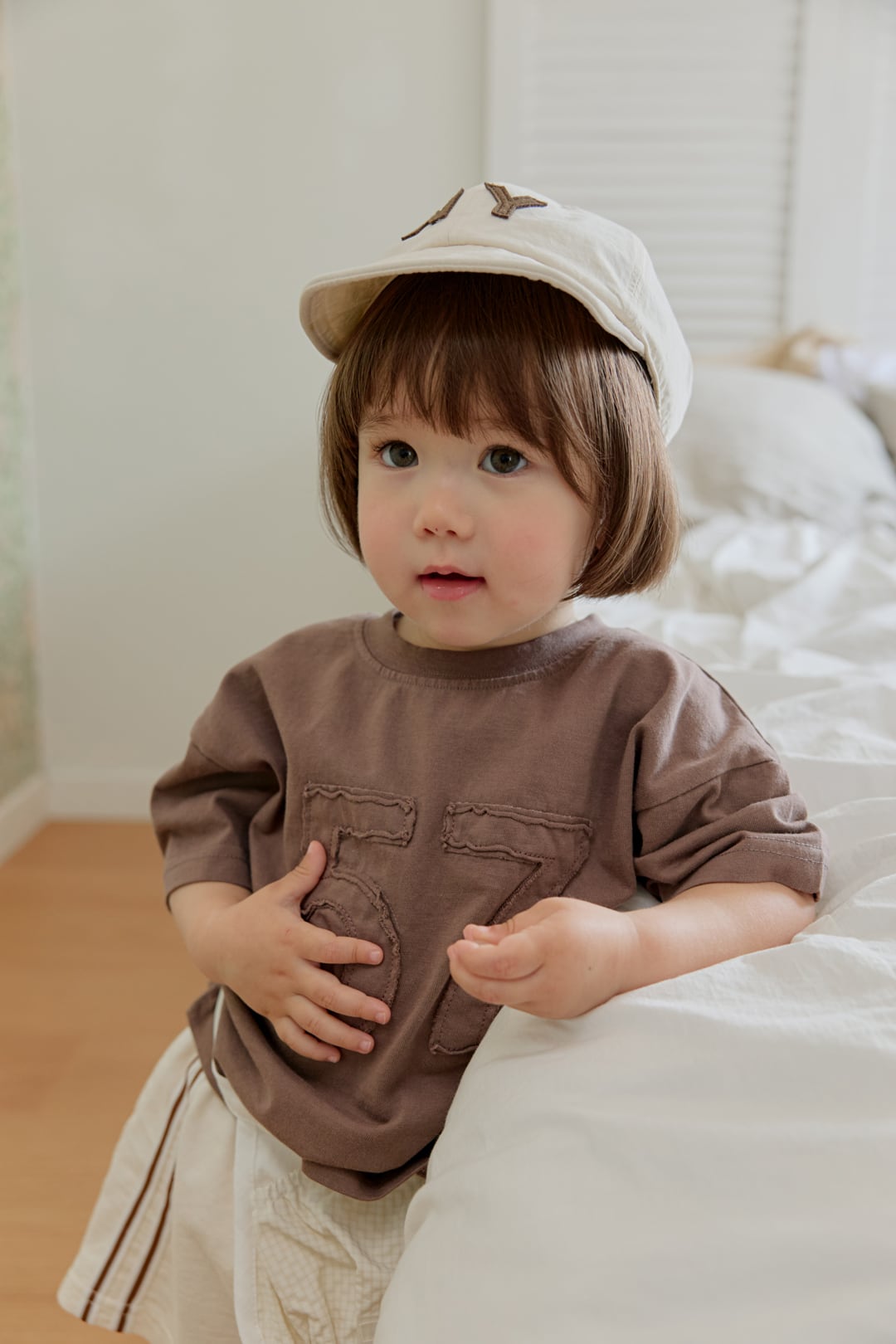 その他 o'n'u number patch tee【onu】※6月上旬〜6月中旬発送予定 | UNEM.BEBE