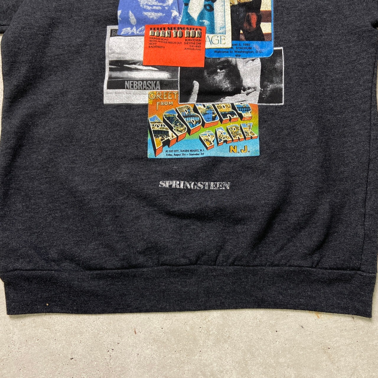 USA製 American Apparel アメリカン アパレル BRUCE SPRINGSTEEN 