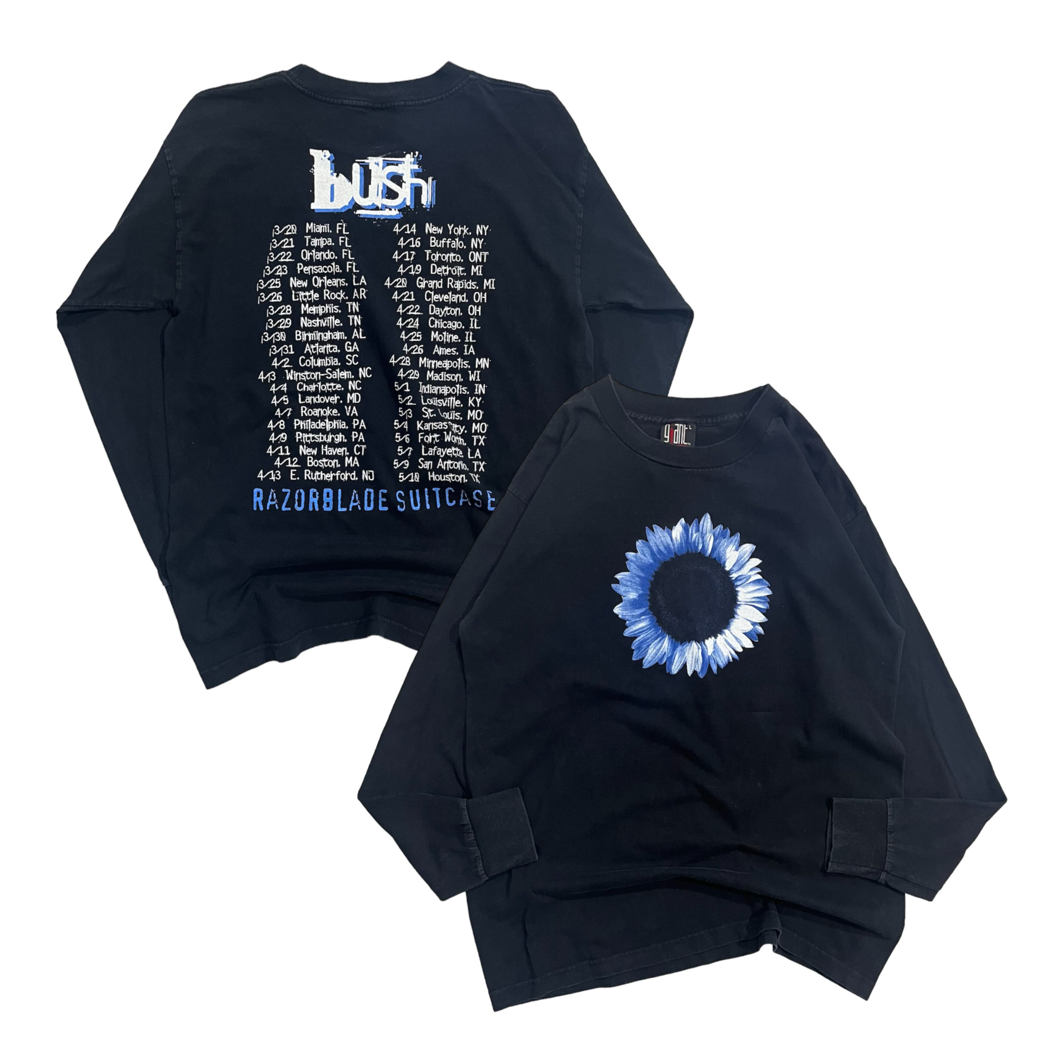 贈与 old man's chilld バンT 長袖 古着 vintage ダメージ i9tmg.com.br