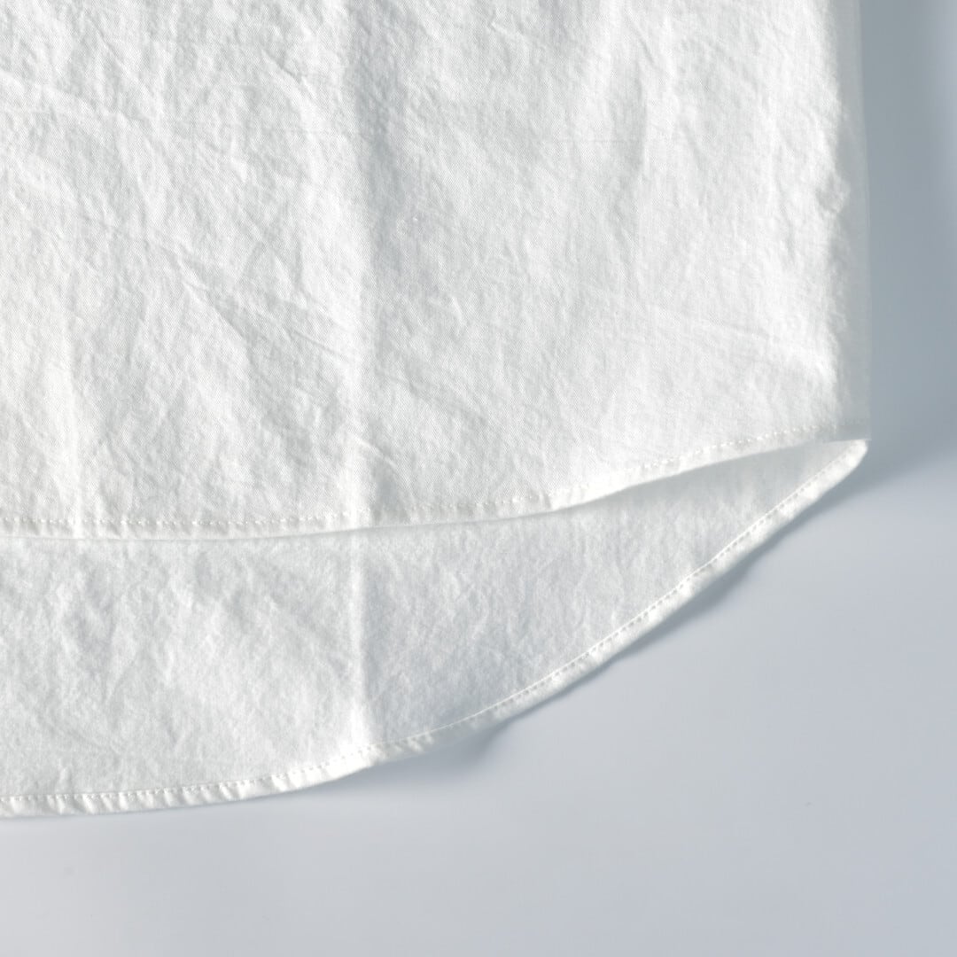 sasanqua by trees サザンカバイツリーズ Living shirts リビングシャツ・オフホワイト【送料無料】