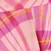 社交ダンス 衣装 チャコット Chacott 日本製 トップス ブラウス スカート ツーピース セットアップ ピンク系 パープル系 ピンク 紫 黄色 チェック 柄 模様 ダンス パーティ 発表会 可愛い おしゃれ 女性用 チェック柄 フェミニン