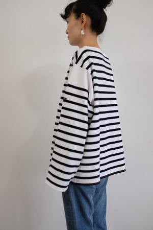 [OUTIL]TRICOT AAST ラッセル網み WHITE/BLACK