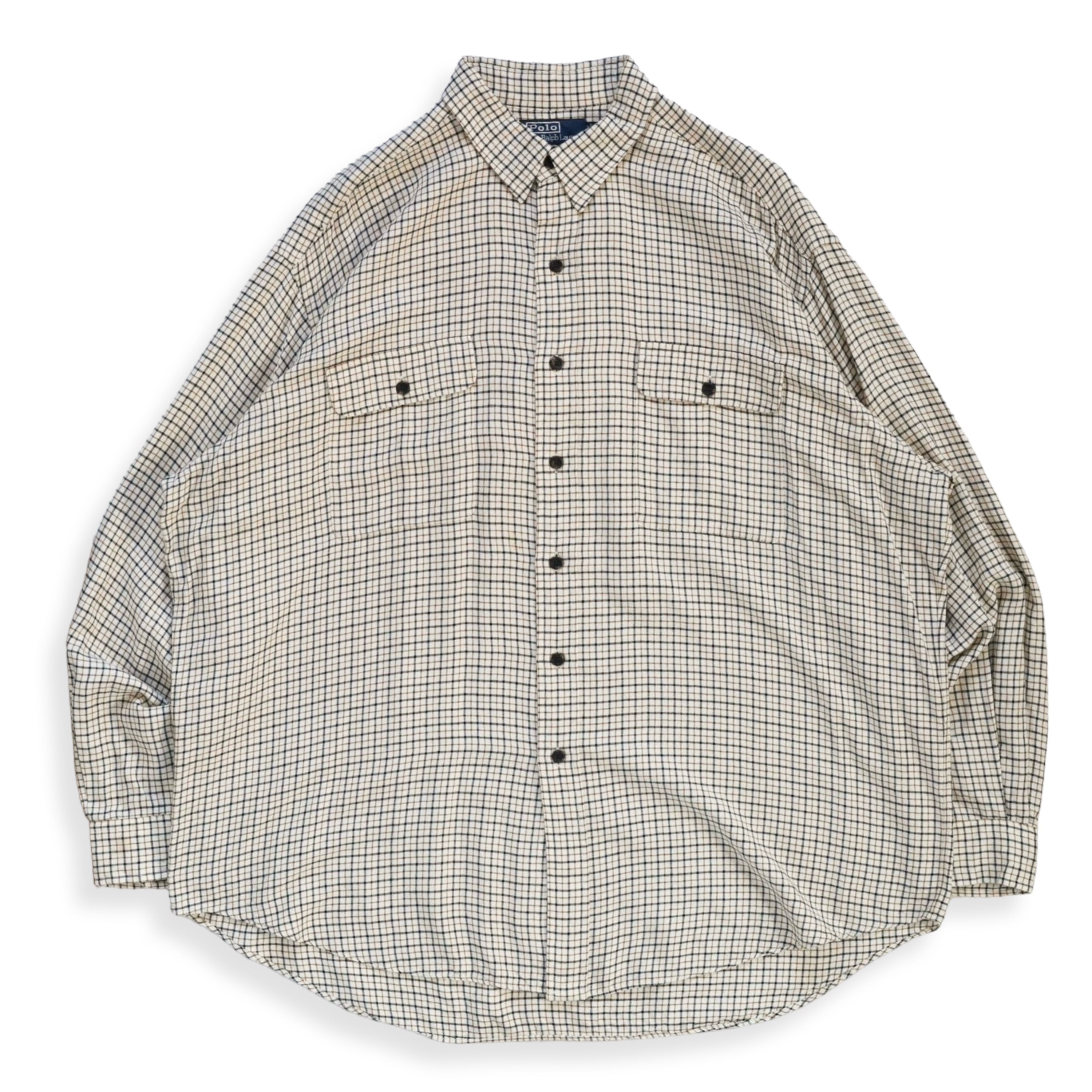 Polo by Ralph Lauren Rayon×Wool Check Shirt