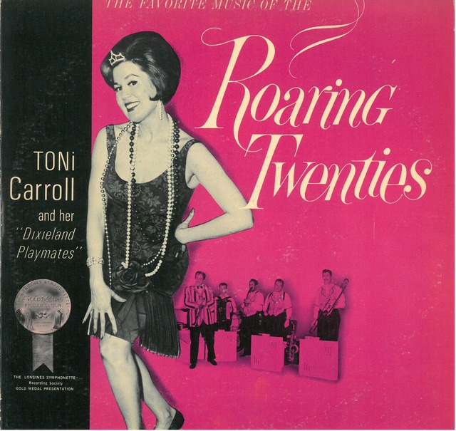 TONI CARROLL AND HER DIXIELAND PLAYMATES / THE FAVORITE OF THE ROARING TWENTIES (LP) USA盤