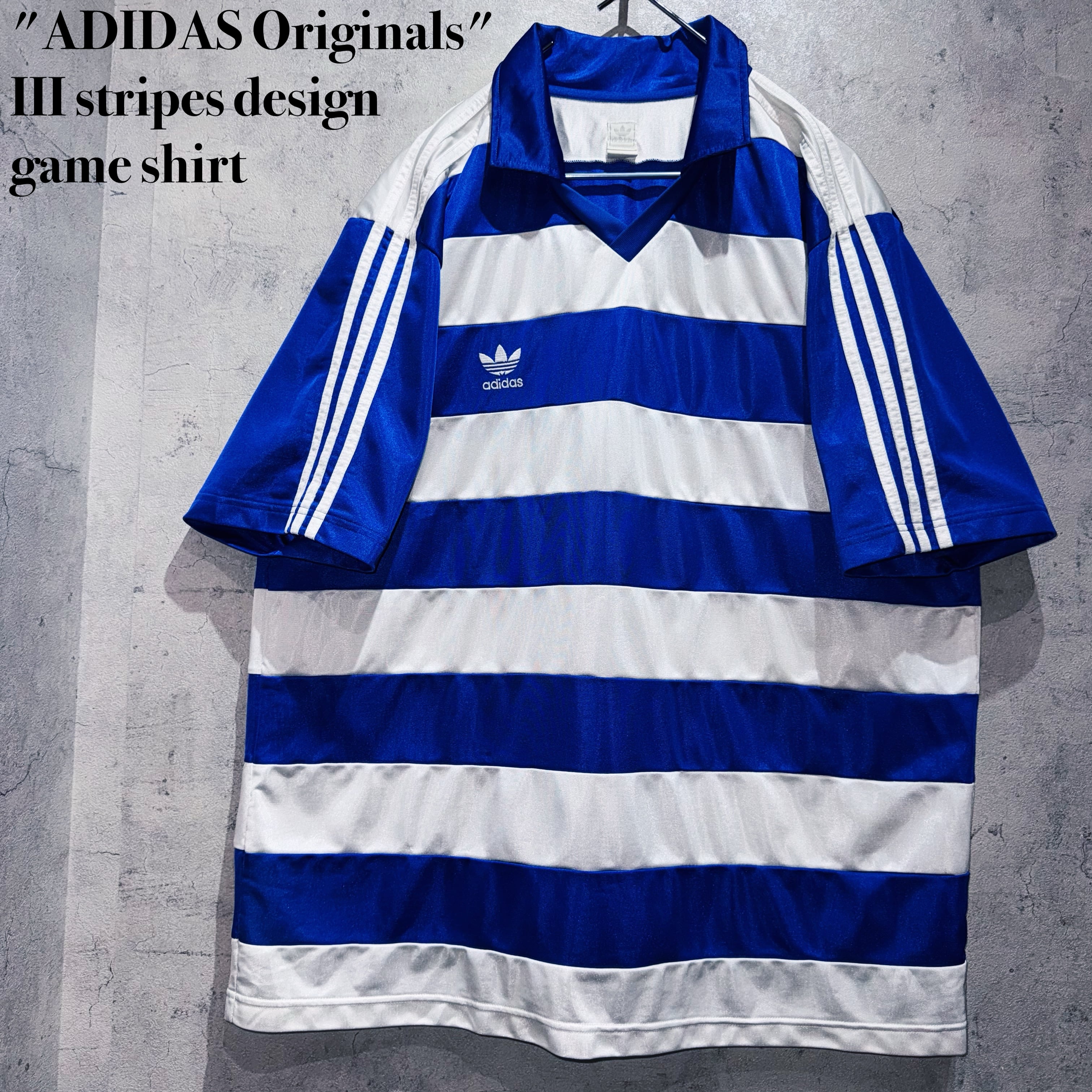 "ADIDAS Originals"III stripes design game shirt