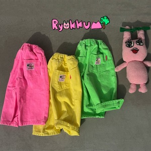 FRUiTS NEON PANTS / NEON YELLOW