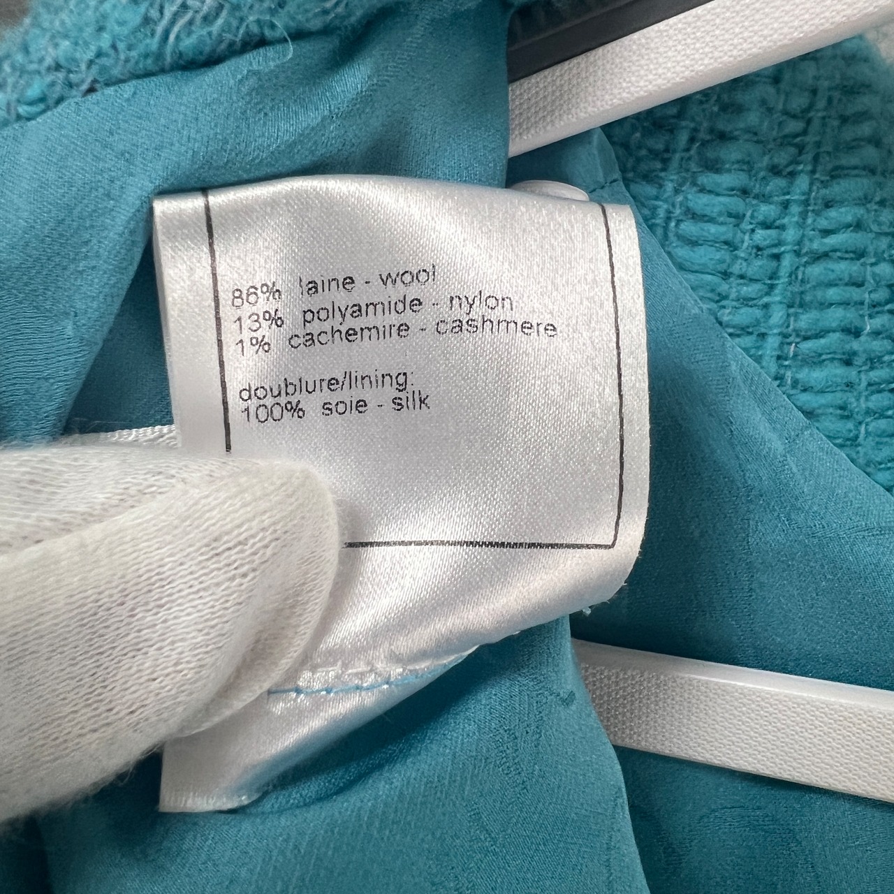 【最終処分SALE】CHANEL シャネル ワンピース ブルー A-9568