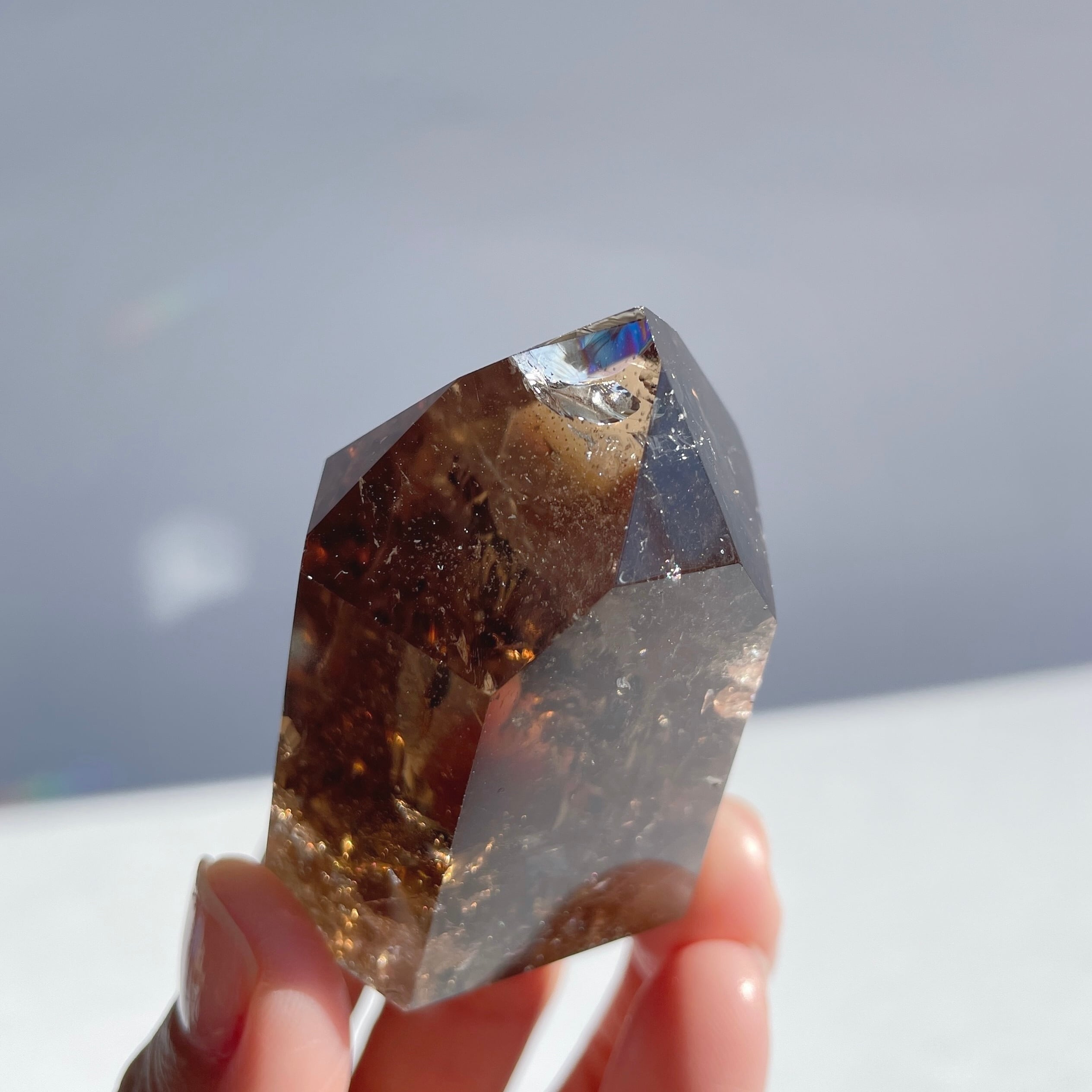 スモーキークォーツ タワー05◇Smoky quartz Tower◇天然石