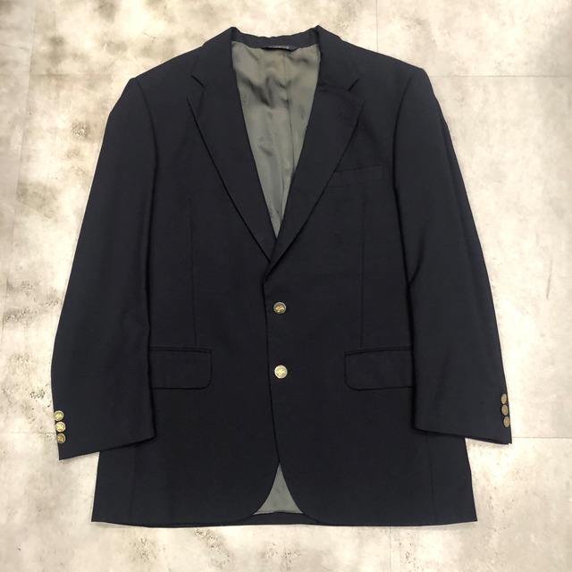 BURBERRYSNAVY BLAZER MADE IN USA