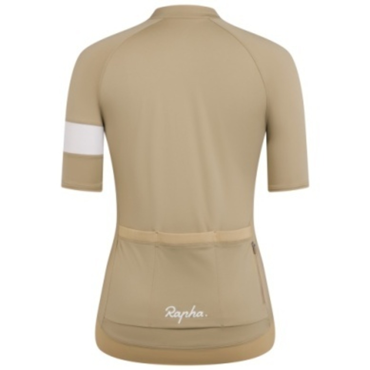 RAPHA WOMEN CORE JERSEY TAN WHITE