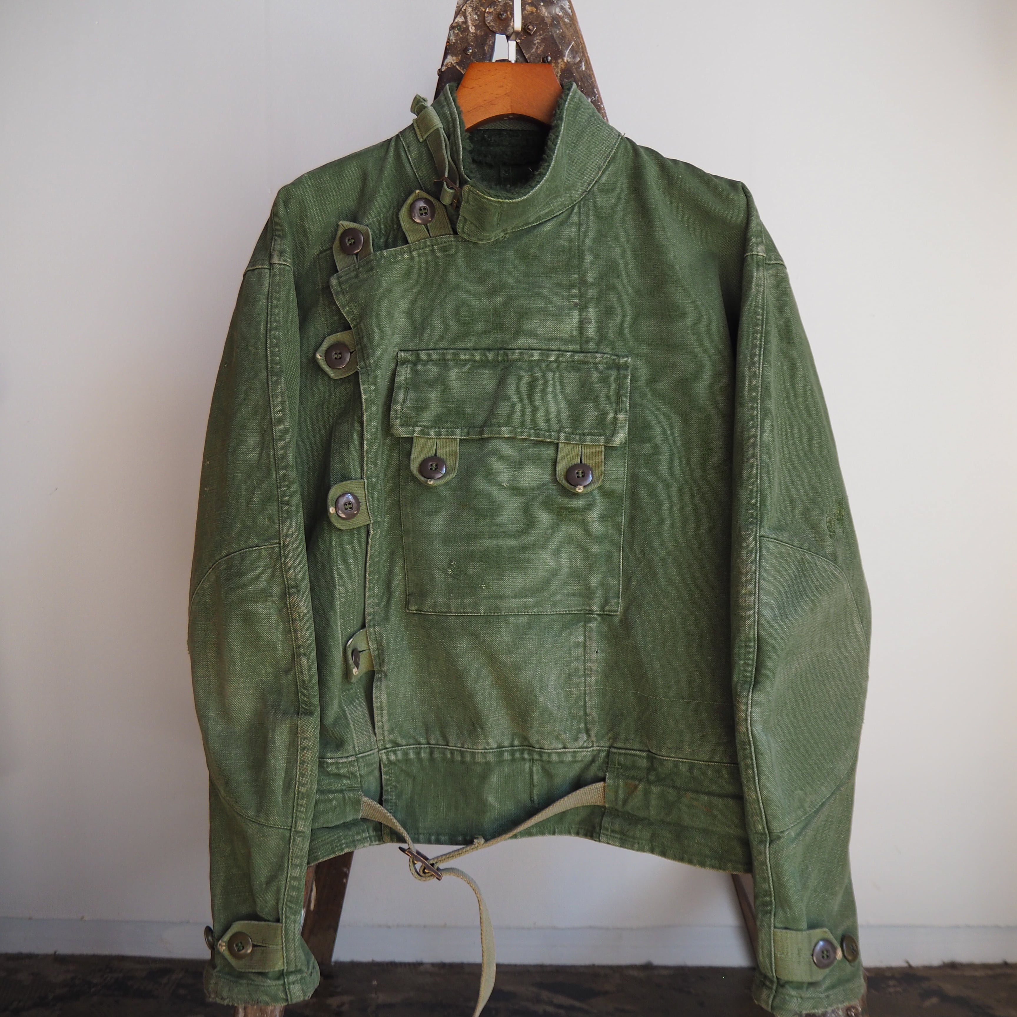 1950s Swedish army Motorcycle Jacket C52 | 'bout 1950s Swedish army Motorcycle Jacket C52 | 'bout