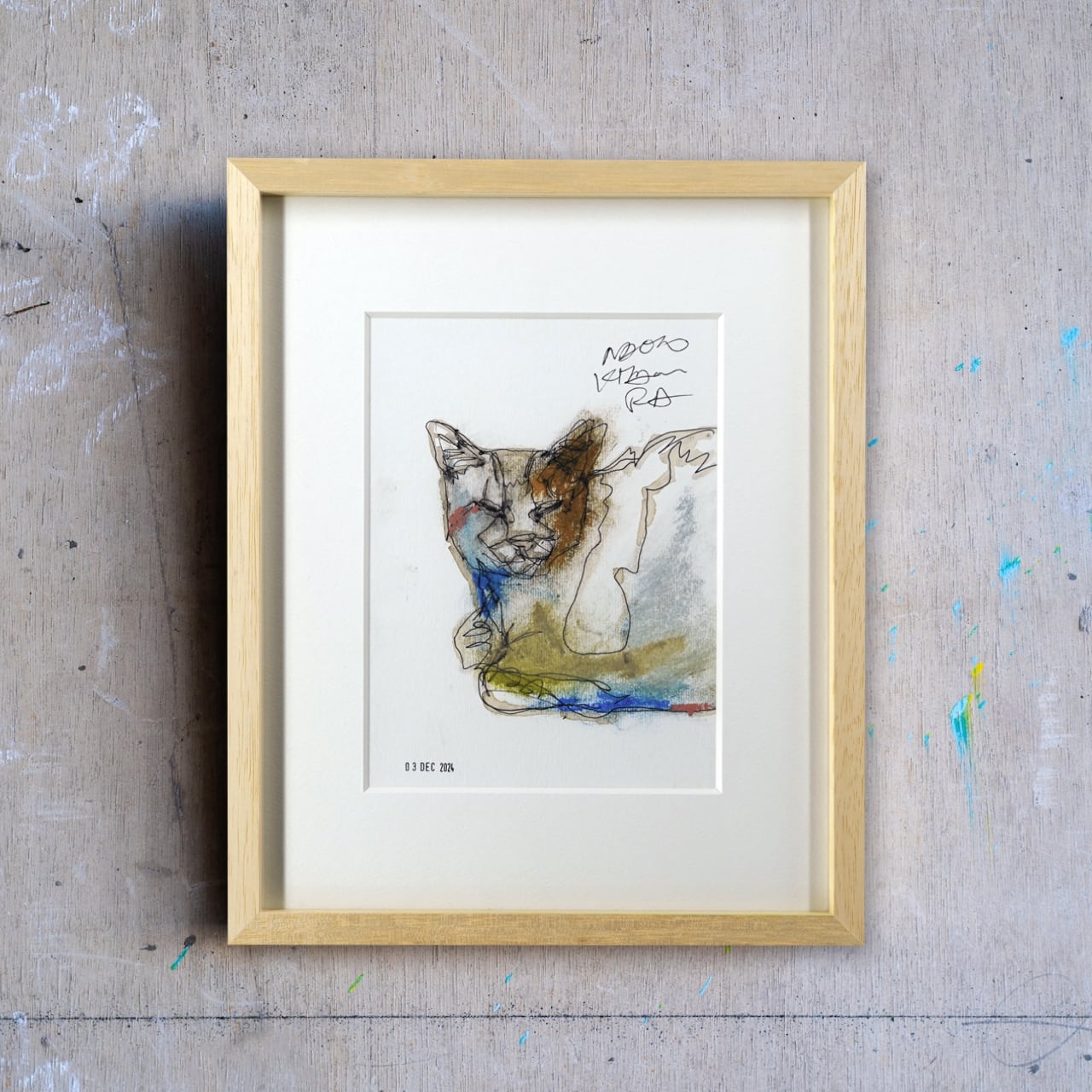 【キタムラナオト】絵画 猫 キャンバス 絵画作品 | NAOTO KITAMURA ONLINE STORE