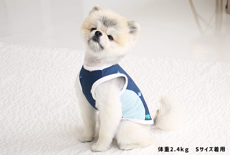 パークタンクトップ S ~ XL 2color / 犬服 新作 夏 可愛い 犬の服 ドッグウェア ペット 涼しい 小型犬 中型犬 ワンコ服 top88