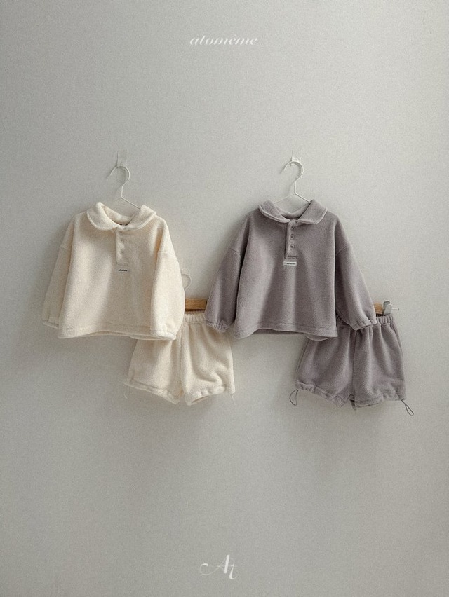 atomeme25wn_Snow Collar T-Shirt