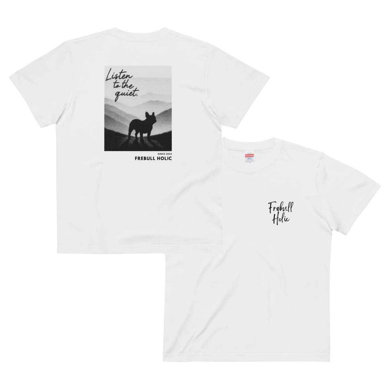 FREBULL PHOTO ユニセックス スタンダード Tシャツ (2colors) P00465