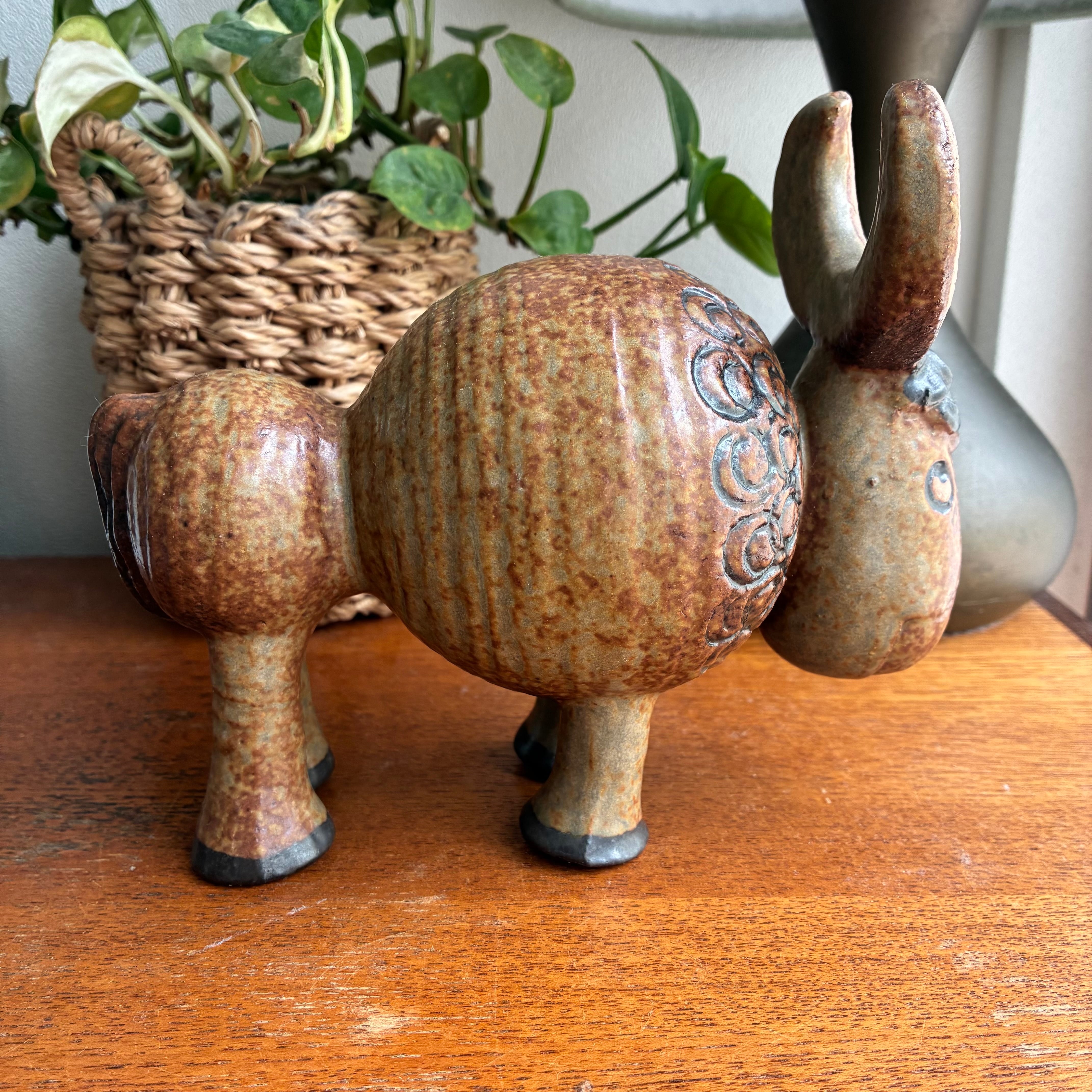 Lisa Larson / リサラーソン Jura / Buffel / バッファロー フィギュア